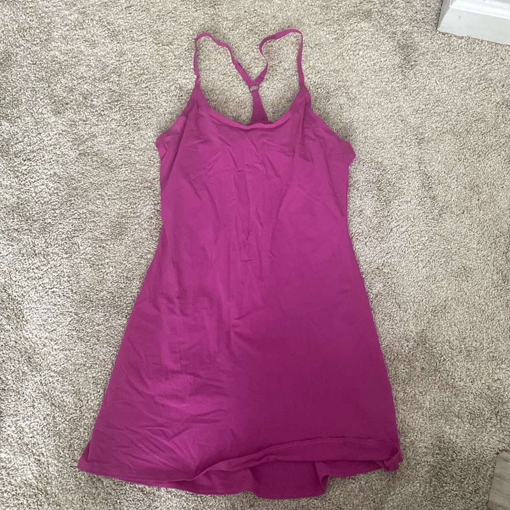Outdoor Voices Fuchsia Exercise Dress TED